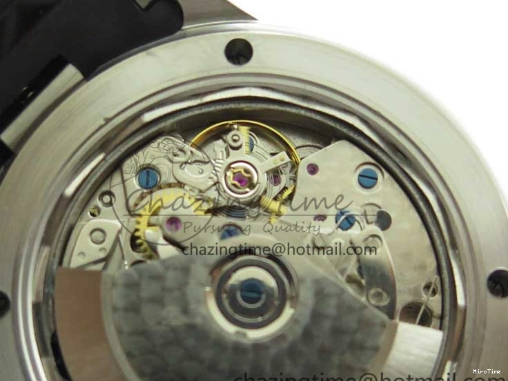 MIROTIME 0216 Aquatimer Chrono IW376702 SS BLS 1:1 Best Edition Black Dial on Black Rubber Strap A WellDesigned 7105